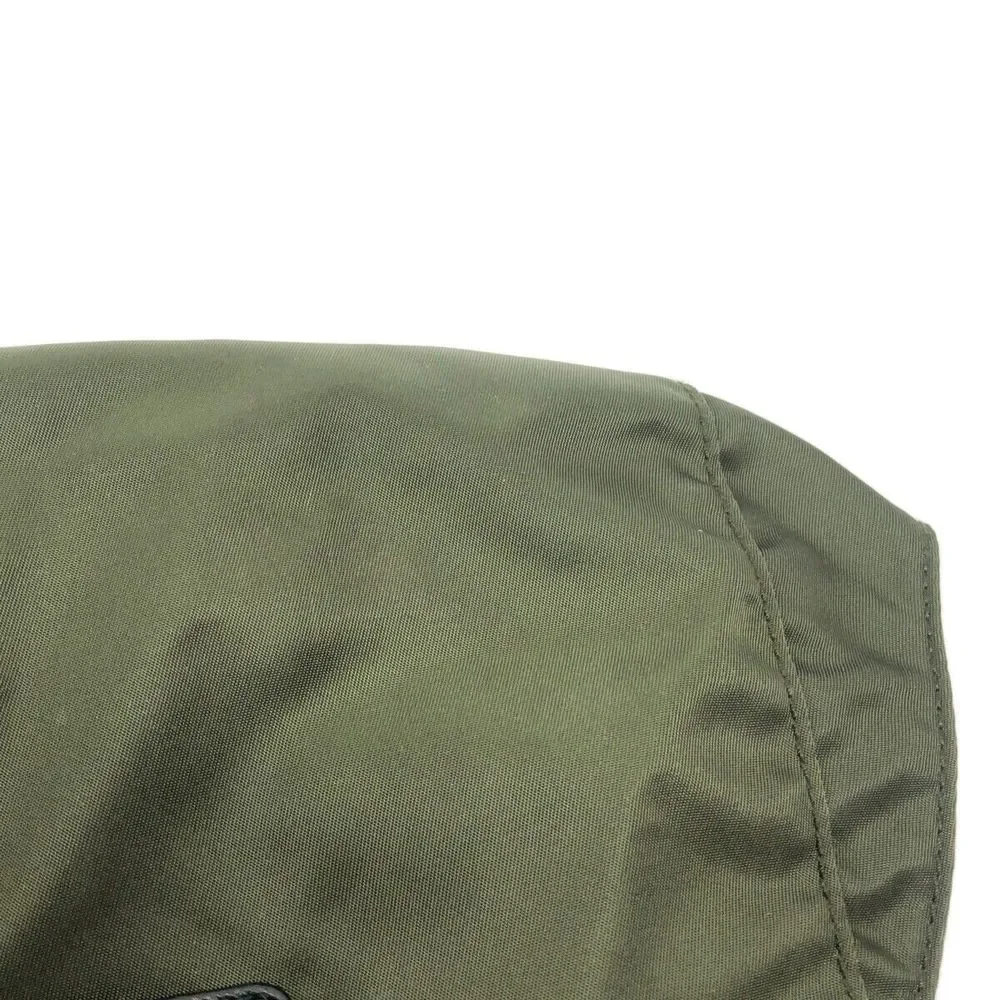 Auth Prada - Dark Green Black Nylon #99191P75B - Picture 12 of 13